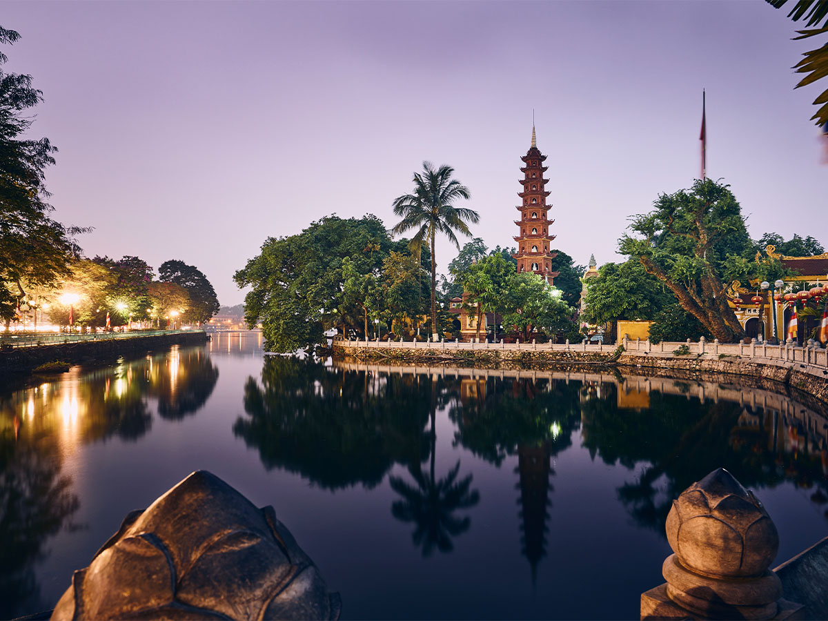 ciudad de Hanoi Vietnam