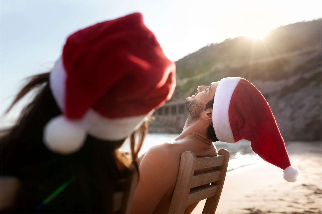 Destinos de playa para Navidad
