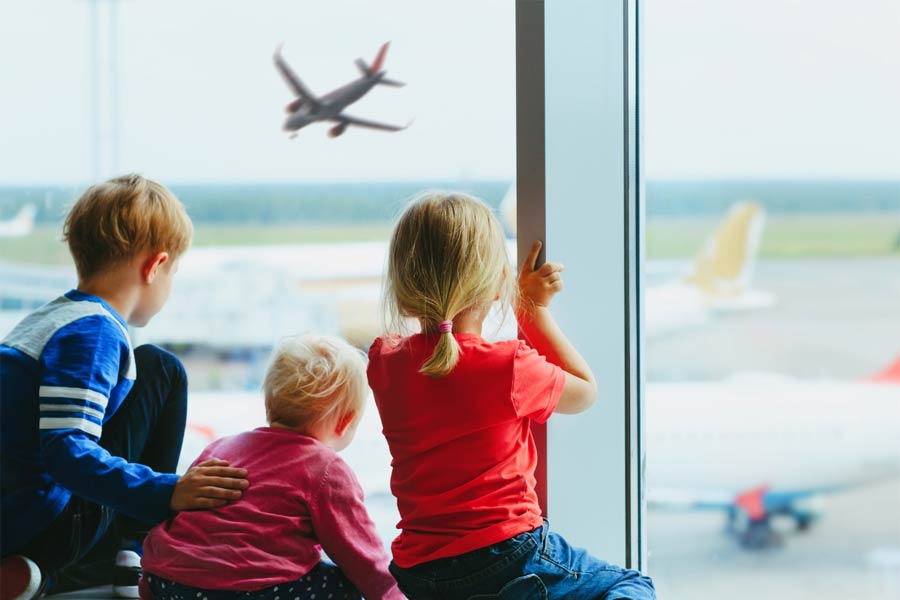 Organización en viajes con hijos