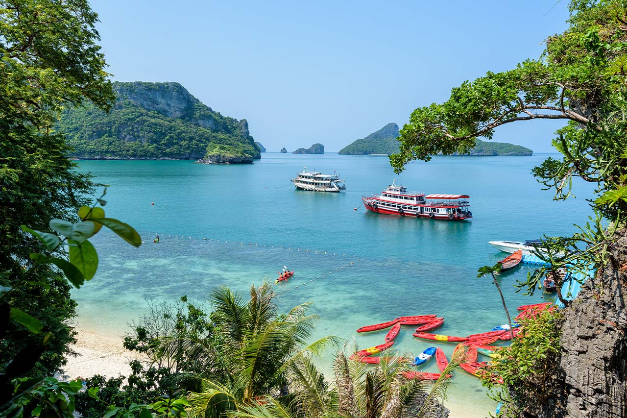 Bahía en Tailandia