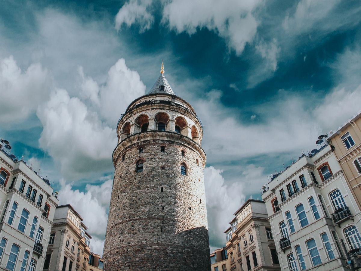 La torre Galata en Estambul, Turquía